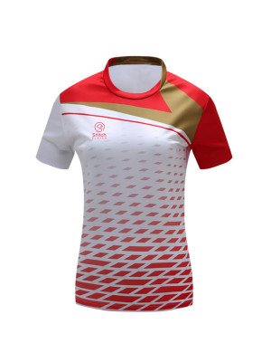 Ladies Compression Shirt Short Sleeve